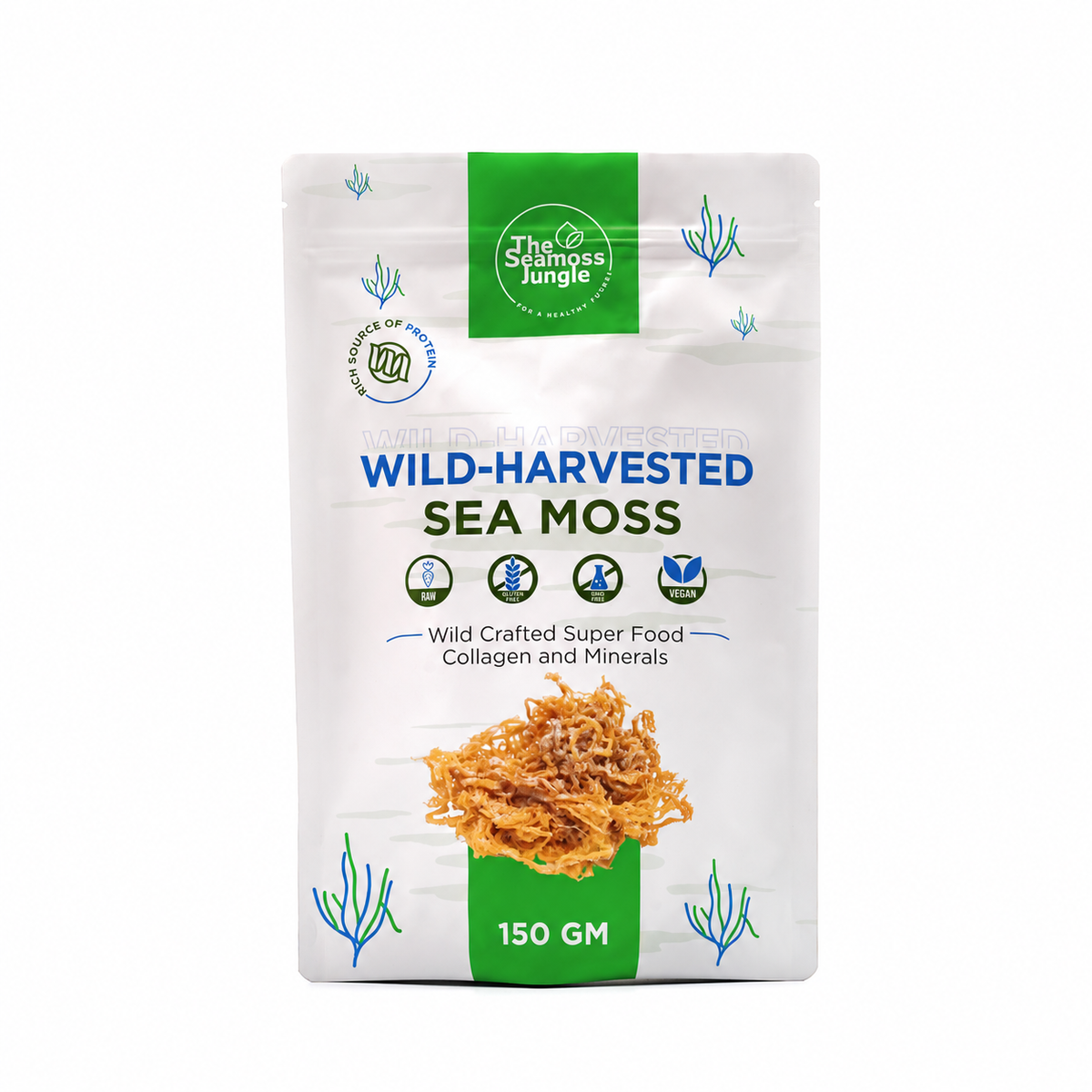 Sea Moss Sauvage - 150 Grammes