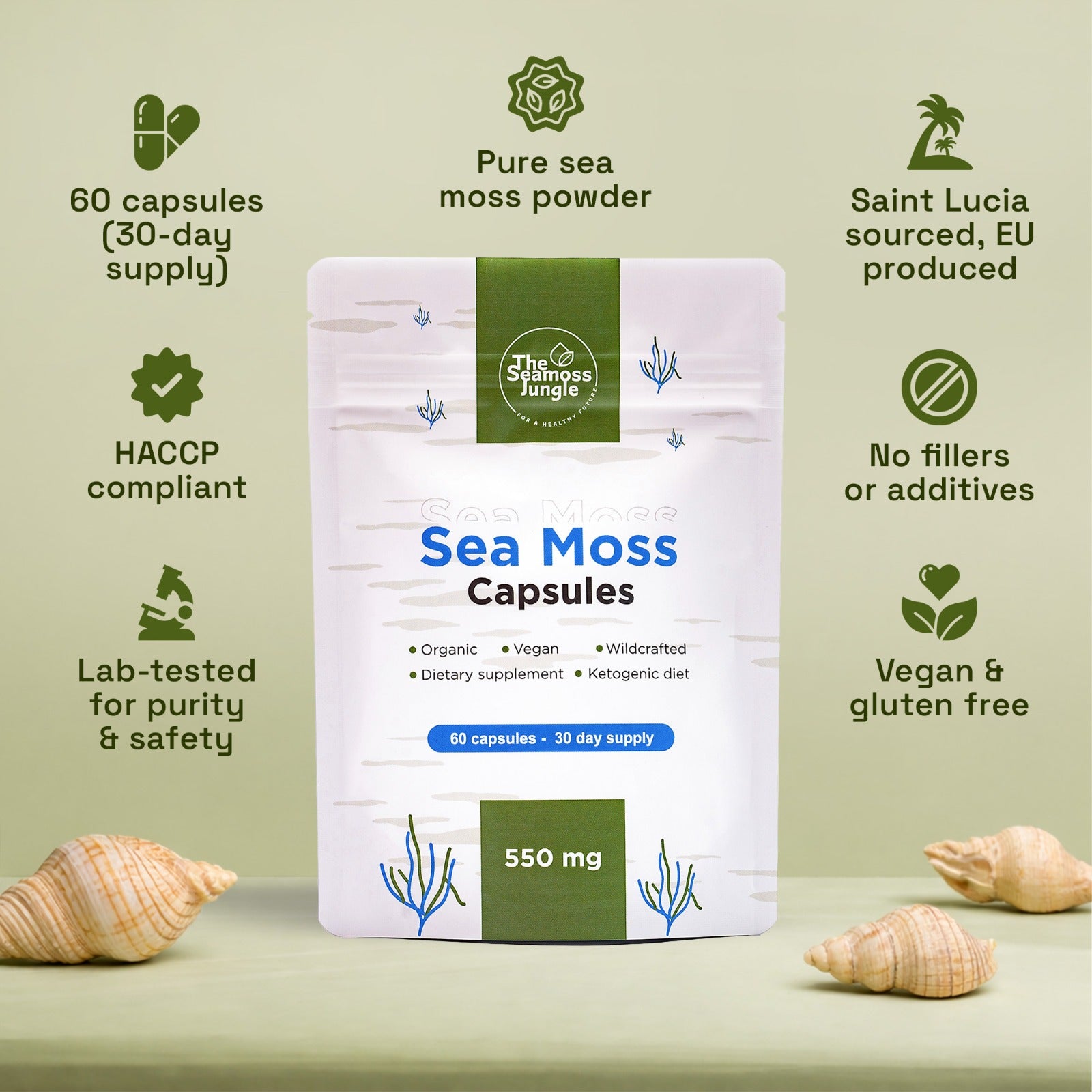 Gélules de Sea Moss