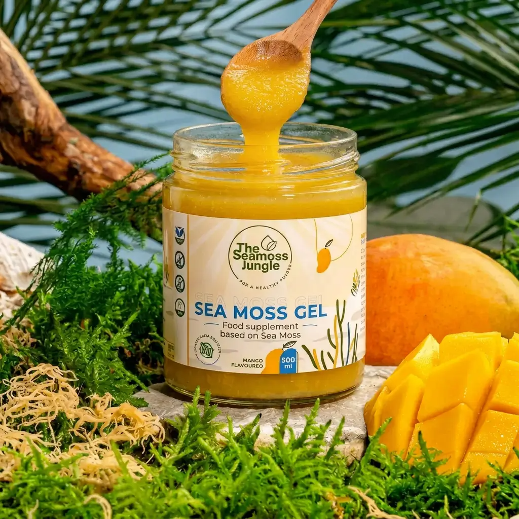 Sea Moss Gel – Mangue - 500 ml